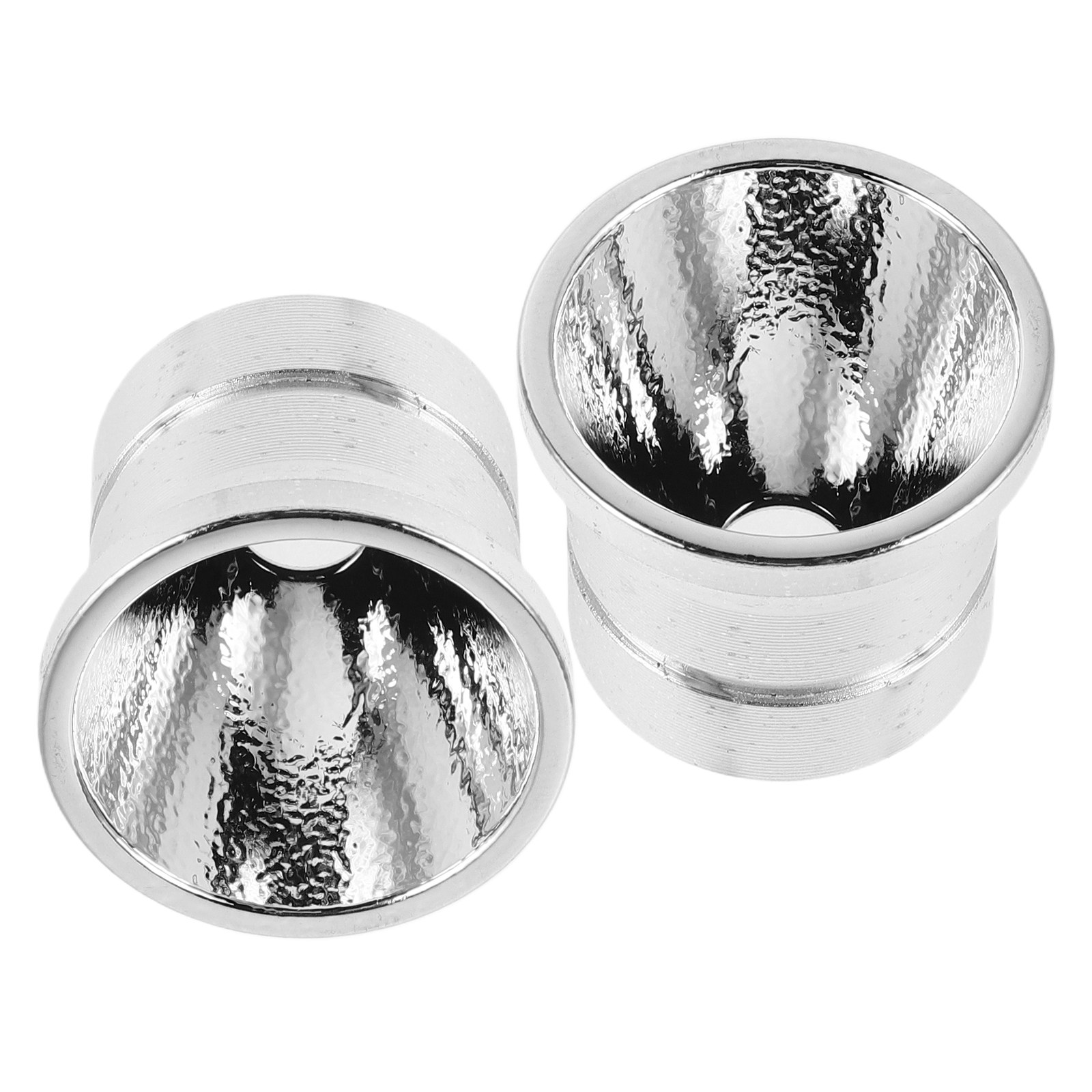 Outdoor Spotlight - 2Pcs Flashlight Reflector Cup Metal LED