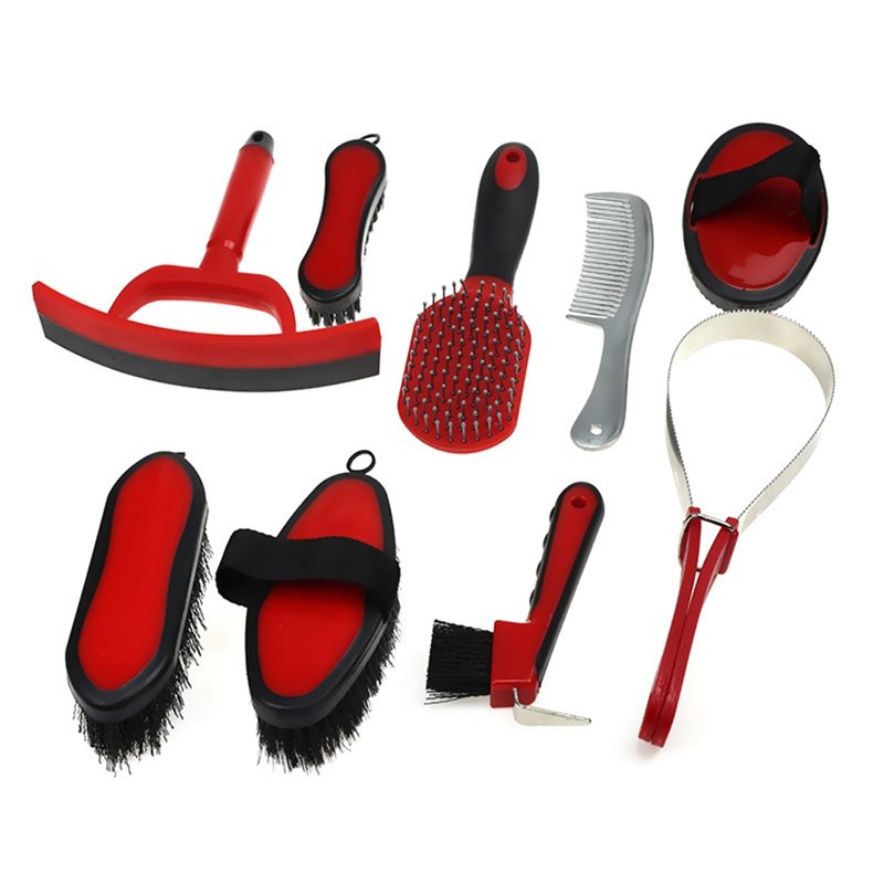 Grooming Kit Horse - 【Price Drop !!】9-Piece Horse Grooming Kit
