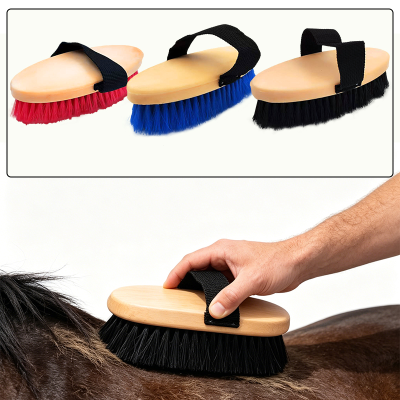 Grooming Kit Horse - Elliptical Horse Grooming Curry Comb with