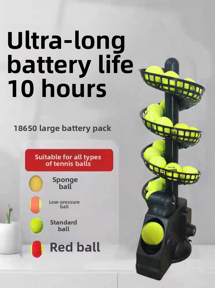 Outdoor Sport Jas - Tenisman TS02 Tennis Ball Launcher Machine