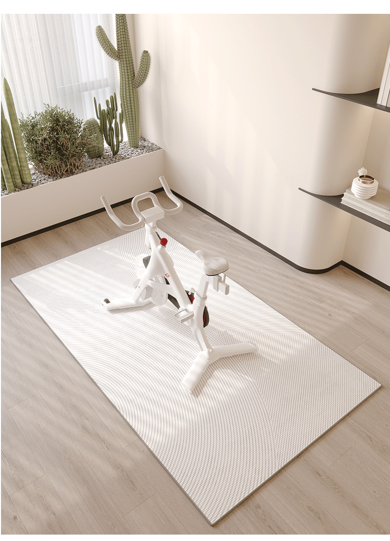 Outdoor Sport Jas - VIKAMA Spinning Bike Floor MATS, Sports
