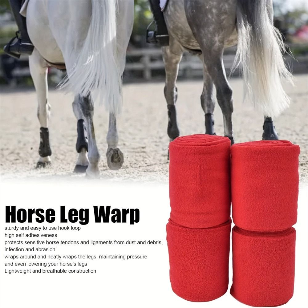 2/4Pcs Set Breathable Horse Le - огляд і ціна Grooming Kit Horse