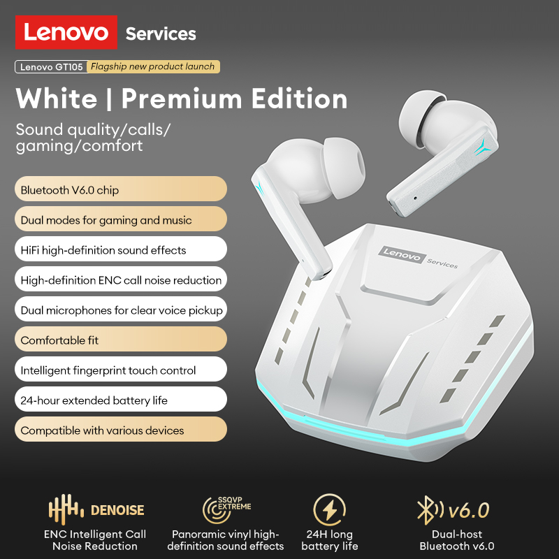 Lenovo GT105 fones de ouvido d - огляд і ціна Outdoor Sport Doo