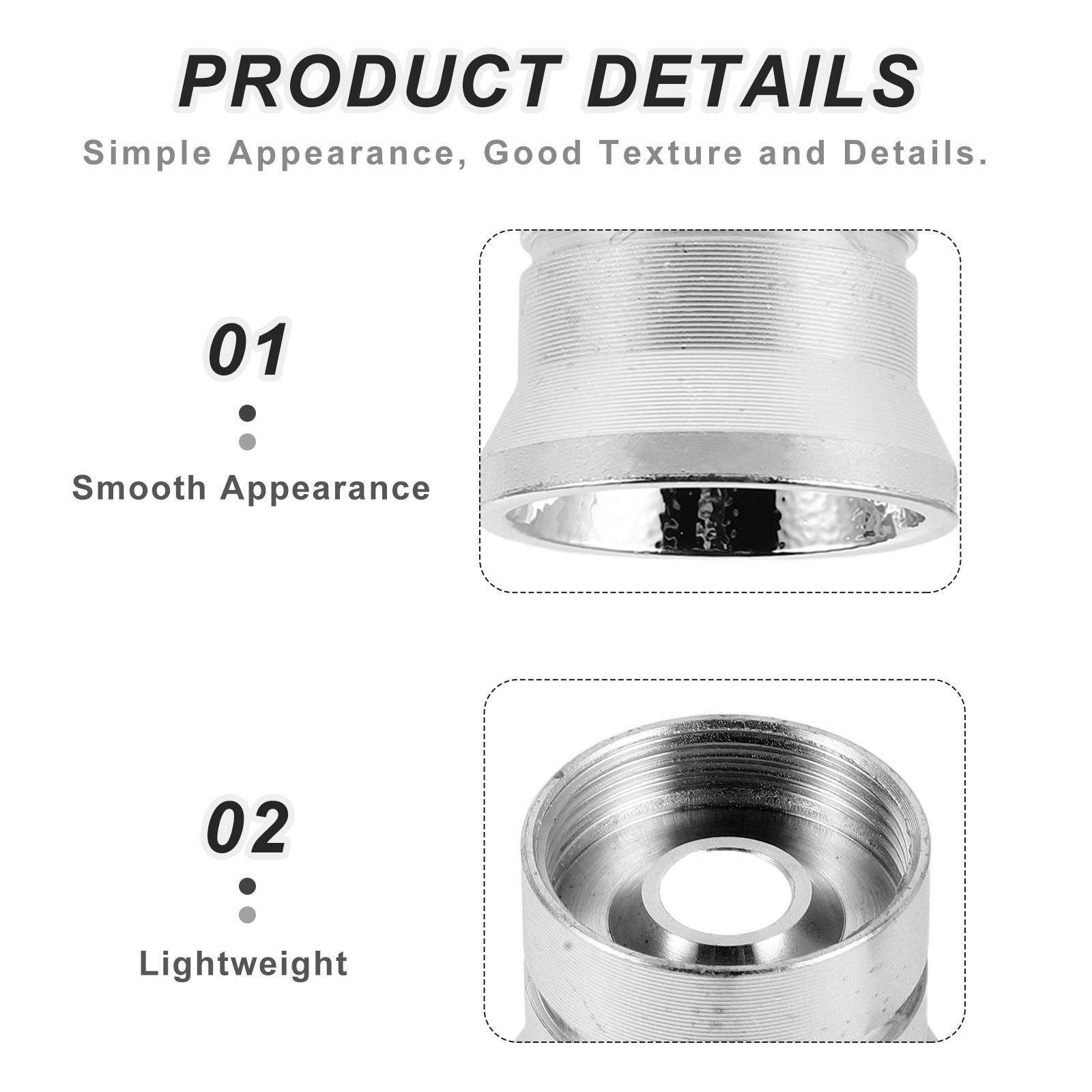 2Pcs Flashlight Reflector Cup  - огляд і ціна Outdoor Spotlight