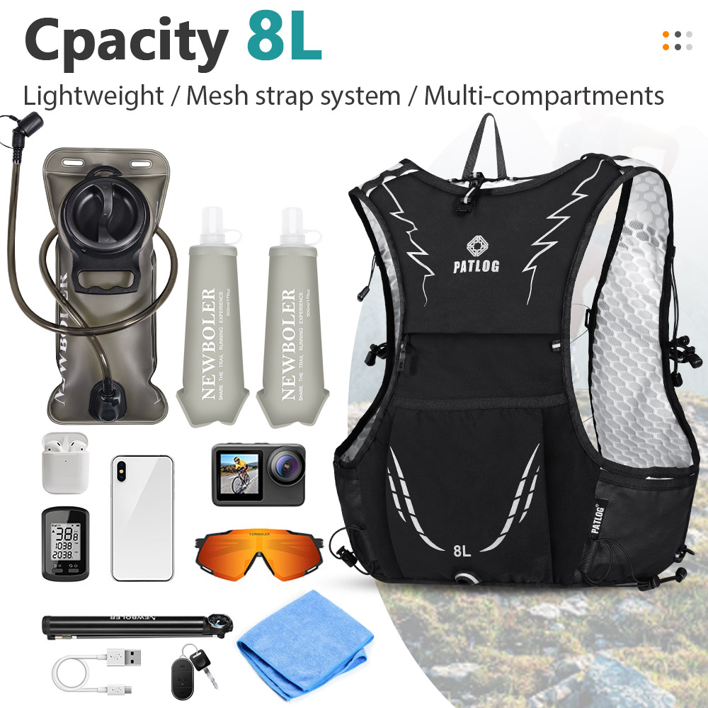 2026 New 8L Outdoor Trail Runn - огляд і ціна Trail Running Vest