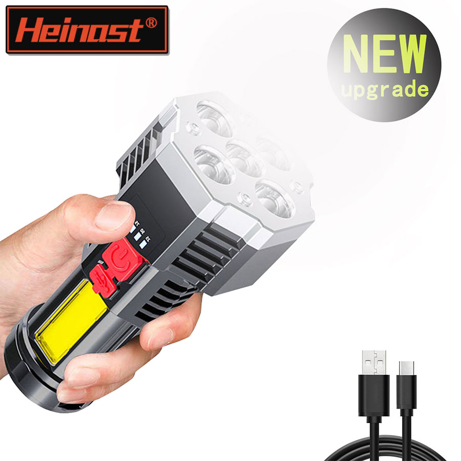 5 LED High Power Led Flashligh - огляд і ціна Outdoor Spotlight