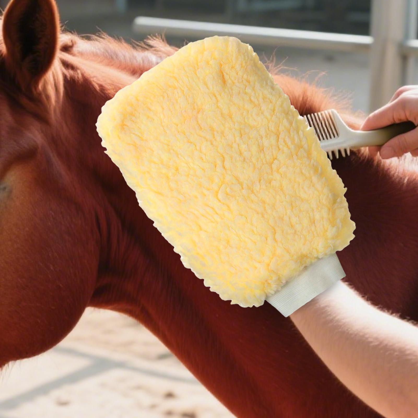 Tick Mitt Applicator Glove for - огляд і ціна Grooming Kit Horse