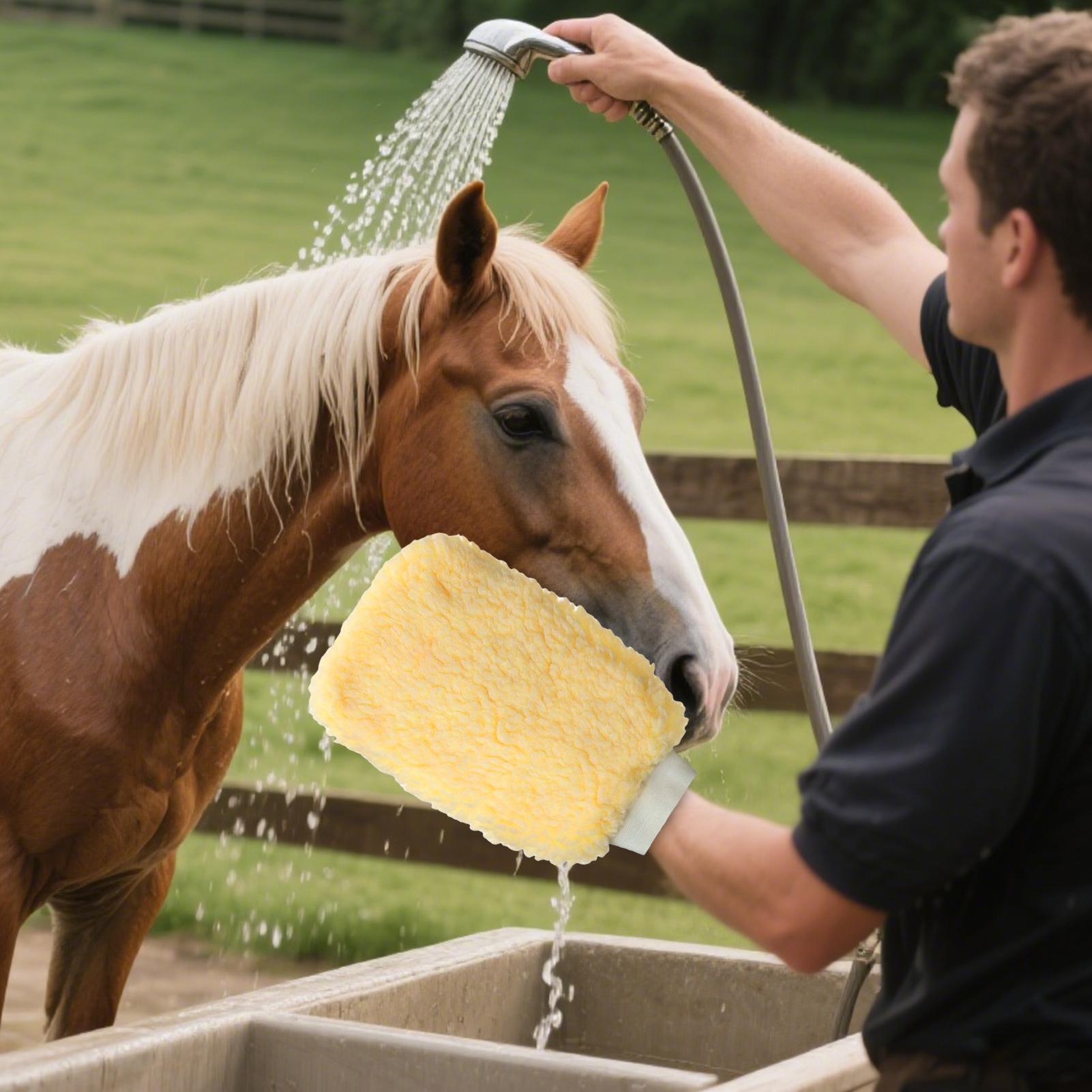 Tick Mitt Applicator Glove for - огляд і ціна Grooming Kit Horse