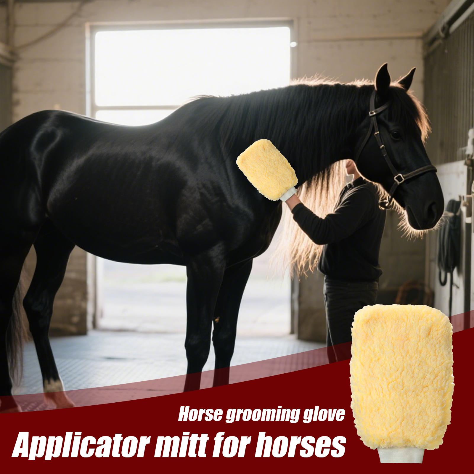 Tick Mitt Applicator Glove for - огляд і ціна Grooming Kit Horse
