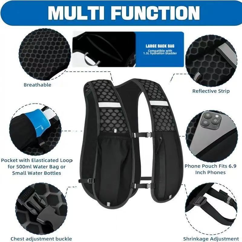 Unisex Running Vest Water-Resi - огляд і ціна Trail Running Vest
