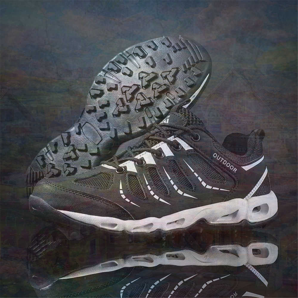 Sumer Round Tip Silver Sneaker - огляд і ціна Outdoor Sport Brand Shoes
