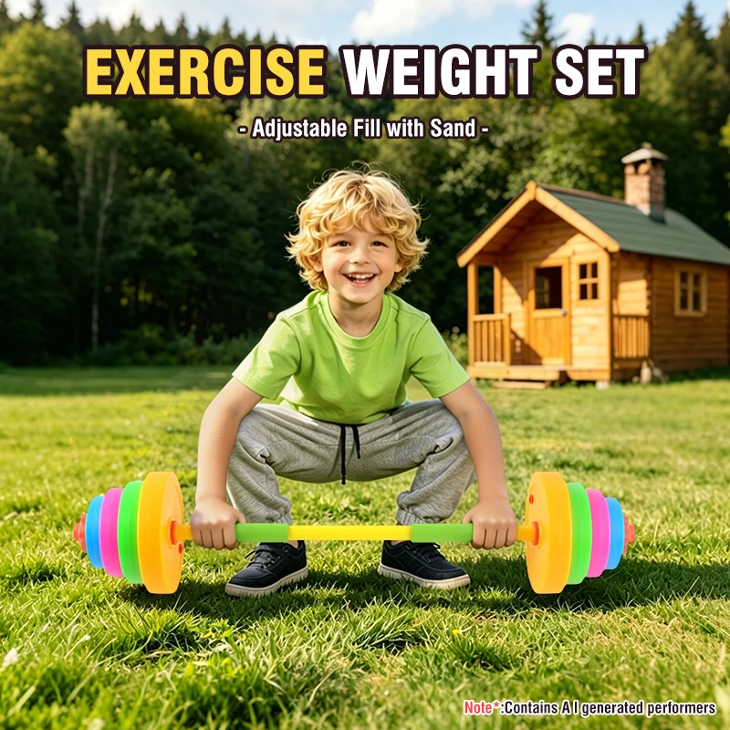 Adjustable Kids Dumbbell Barbe - огляд і ціна Outdoor Sport Jas