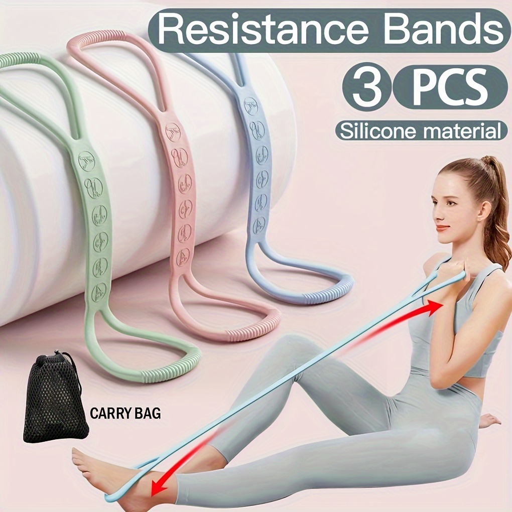 Silicone Resistance Bands Non- - огляд і ціна Outdoor Sport Jas