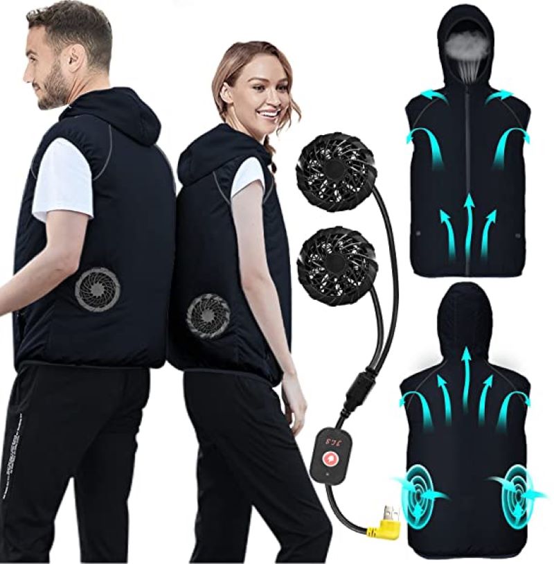 Summer Sport Fan Air Condition - огляд і ціна Outdoor Sport Brand Jacket
